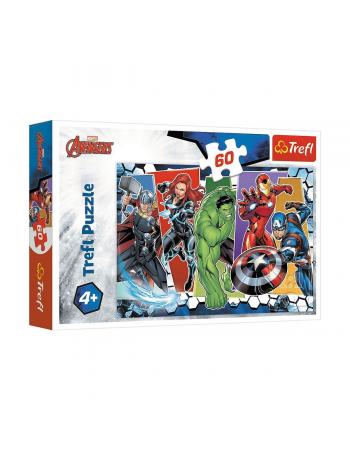 PUZZLE-17357 Marvel The Avengers 60 Parça Puzzle