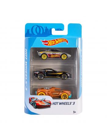 K5904 Hot Wheels 3'lü Araba Seti