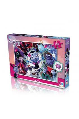 VP714 Vampirina 100 Parça Çocuk Puzzle -KS Puzzle