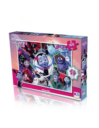 VP714 Vampirina 100 Parça Çocuk Puzzle -KS Puzzle