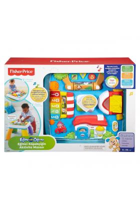 DRH44 Fisher-Price® Yaşa Göre Gelişim Eğitici Köpekçiğin Aktivite Masası Türkçe ve İngilizce 1 - 30 Kasım Erkol Özel Kampanya Fiyatı