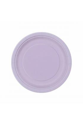 TPL5732 Açık Violet Pastel, 8 adet Tabak 23cm