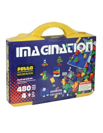 PBB480-1 Çantalı Petto Blok Seti 480 Parça-Gepettoys