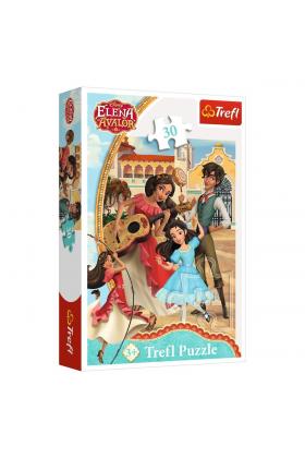 18224 Elena Of Avalor Friends Forever 30 Parça Çocuk Puzzle - Trefl Puzzle