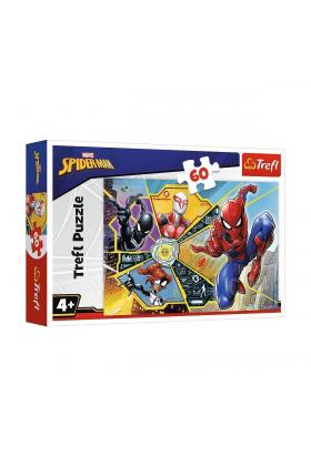 PUZZLE-17372 Marvel Spiderman 60 Parça Puzzle