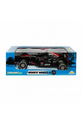 2677 Maxx Wheels Sesli Ve Işıklı F1 Racing Sürtmeli Araba 26 cm