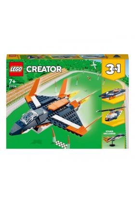 31126 LEGO® Creator 3in1 Süpersonik Jet 210 parça +7 yaş