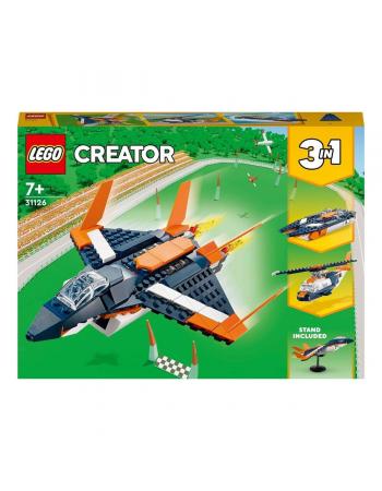 31126 LEGO® Creator 3in1 Süpersonik Jet 210 parça +7 yaş