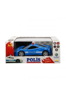 20355 1:20 Uzaktan Kumandalı Polis Arabası 20 cm
