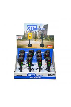 5588-21 Displayde Işıklı Müzikli Trafik Işıkları - Birlik Toys