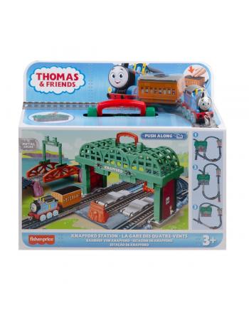 HGX63 Thomas ve Arkadaşları - Knapford İstasyonu Oyun Seti
