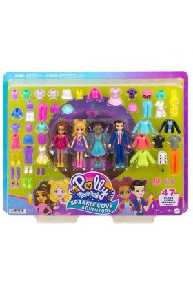 HKW10 Polly Pocket ve Arkadaşları Kombin Eğlencesi Oyun Seti