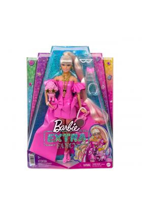 HHN12 Barbie Extra Fancy - Pembe Kostümlü Bebek