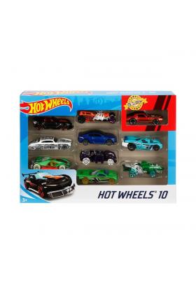 54886 Hot Wheels 10'lu Araba Seti - Karışık Asorti