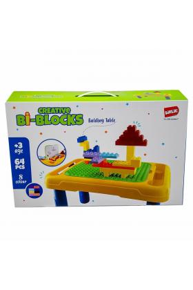 URT022-001 Masa Seti ve Bloklar - Birlik Toys