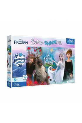 PUZZLE-50017 Frozen 104 Parça XL  Çocuk Puzzle