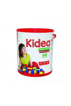 KID-1002 Chiva, 60 Parça Ahşap Bloklar