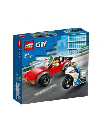 60392 LEGO® City - Polis Motosikleti Araba Takibi 59 parça +5 yaş