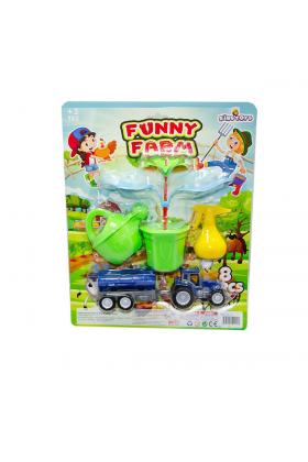 ENG-1115 Traktörlü Funny Farm - King Toys