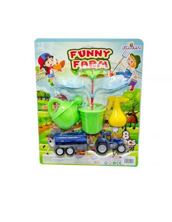 ENG-1115 Traktörlü Funny Farm - King Toys