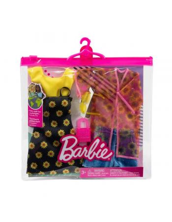 GWF04 Barbie'nin Kıyafet Koleksiyonu 2'li Paketler / +3 yaş