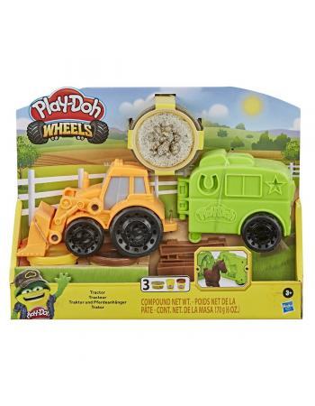 F1012 Play-Doh Çalışkan Traktör ve Römork / +3 yaş