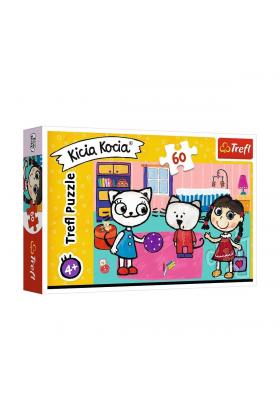 17343 Kicia Kocia Kitty Cat With Friends 60 Parça Puzzle -Trefl Puzzle