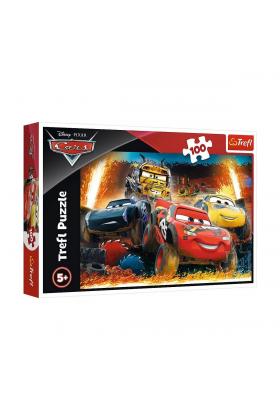 PUZZLE-16358 Disney Cars 3  100 Parça Puzzle