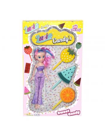LMN138 Lucia Candy's Bebek ve Şeker Oyun Seti -Limon
