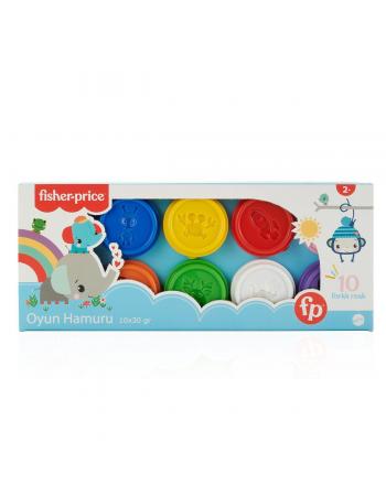 HHJ39 Fisher-Price Oyun Seti (10x30 Gr Hamur ve Kalıplar)