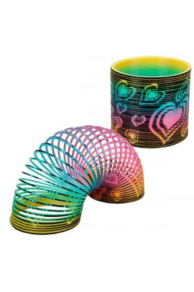 1001094 Sunman, Rainbow Neon Stres Yayı - Karışık Desenli