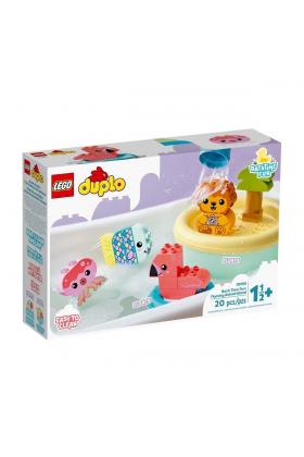 10966 LEGO® Duplo® Banyo Zamanı Eğlencesi: Yüzen Hayvan Adası, 20 parça, +1,5 yaş