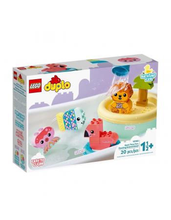 10966 LEGO® Duplo® Banyo Zamanı Eğlencesi: Yüzen Hayvan Adası, 20 parça, +1,5 yaş