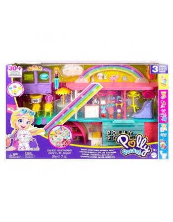 HHX78 Polly Pocket Gökkuşağı Alışveriş Merkezi Oyun Seti