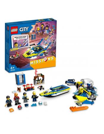 60355 LEGO® City Su Polisi Dedektif Görevleri 278 parça +6 yaş