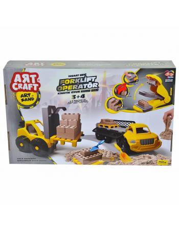 03744 Artstand Forklift Operatör Kum Set - Fen Toys