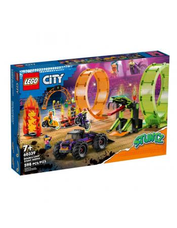 60339 LEGO® City Çift Çemberli Gösteri Arenası 598 parça +7 yaş