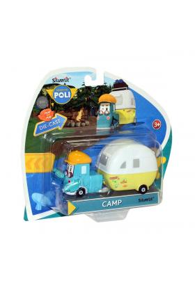 POLI/83405 Robocar Poli Camp Figürü-Necotoys