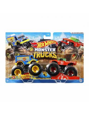 FYJ64 Hot Wheels Monster Trucks Güçlü İkili 1:64 Arabalar