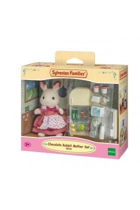 5014 Sylvanian Families, Çikolata Kulaklı Tavşan Anne ve Buzdolabı, +3 yaş