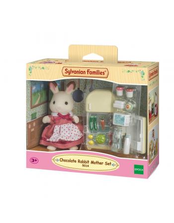 5014 Sylvanian Families, Çikolata Kulaklı Tavşan Anne ve Buzdolabı, +3 yaş