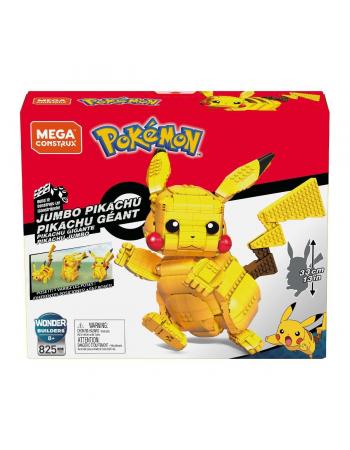 FVK81 MEGA™ Pokémon™ Jumbo Pikachu Figürü 825 parça +8 yaş