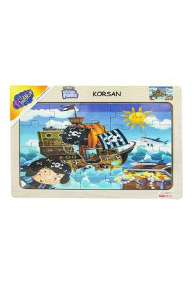 53/54/55/56 AHŞAP EĞİT.PUZZLE KORSAN