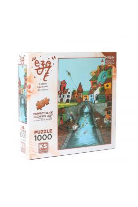 20730 Fogoso -Ezo Sunal 1000 Parça Puzzle -KS Puzzle