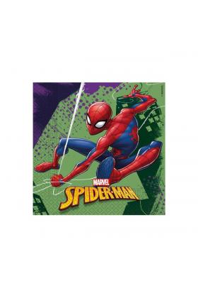 LSM4484 Spiderman Team Up Kağıt Peçete 20 adet 33x33 cm