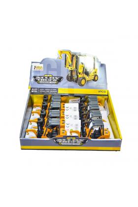 04530-8832 8li Display Kutulu Metal Forklift - Asya Oyuncak