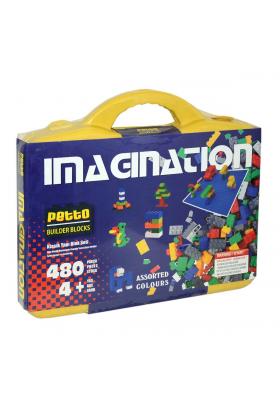 PBB480-1 Çantalı Petto Blok Seti 480 Parça-Gepettoys