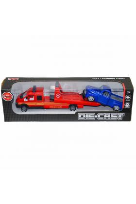 XFD1034 Kutulu Çek Bırak Die-Cast Oto Kurtarıcı Kamyonet -Vardem Oyuncak