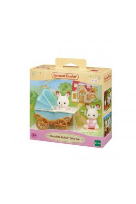 5432 Sylvanian Families, Çikolata Kulaklı İkiz Tavşan Bebek, +3 yaş