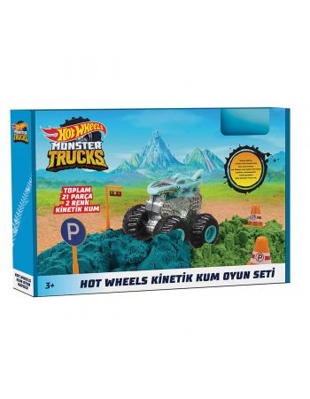 HHJ36 Hot Wheels Monster Trucks Kinetik Kum Oyun Seti - Özel fiyatlı ürün